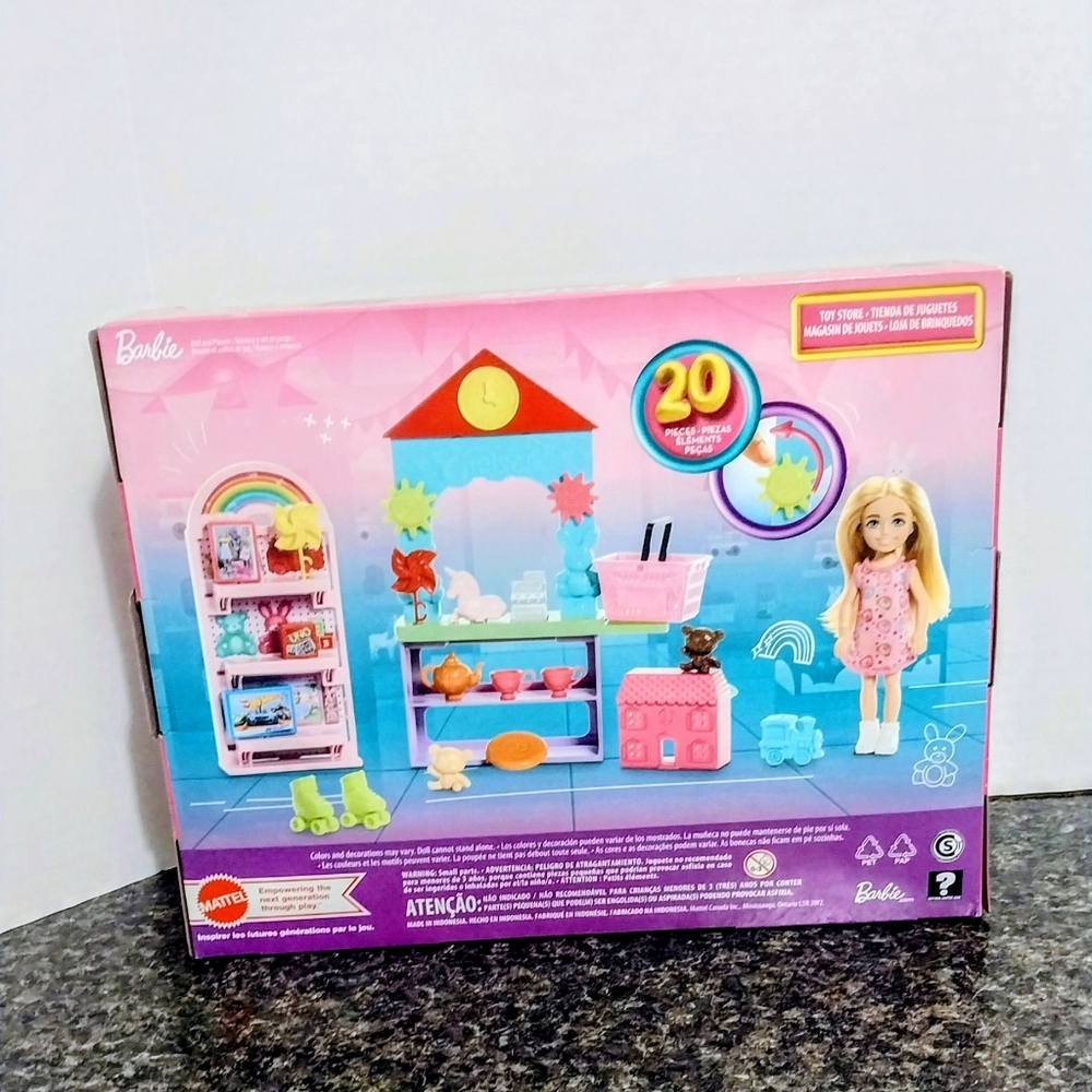 Barbie Chelsea 20 piece Toy Set - Pink - Picture 5 of 7